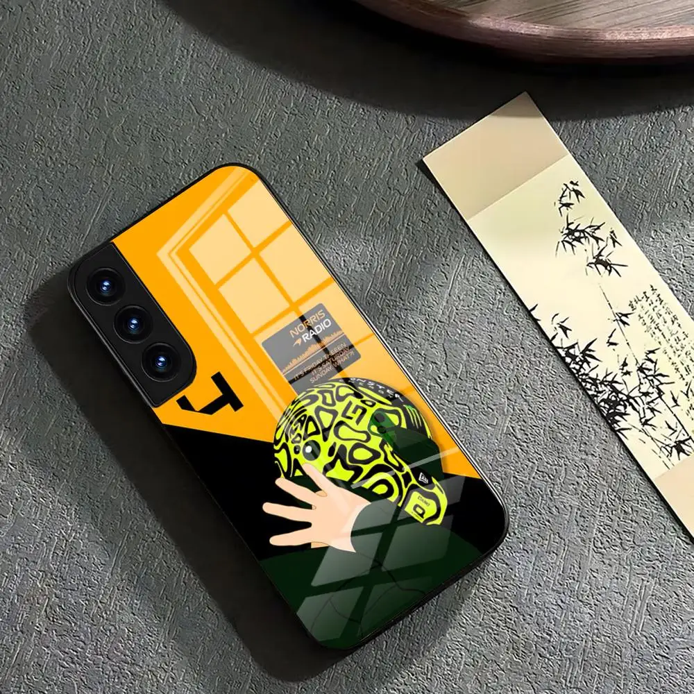 Чехол для телефона F1 Formula 1 L-Lando Norris Be Pretty Samsung S 24 Ultra Plus 23 22 21 20 A 16 34 54 53 Note20 M New 2024 Glas