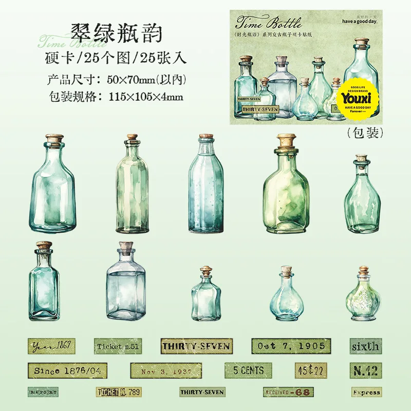 

Набор наклеек Alideco для скрапбукинга 25 шт.