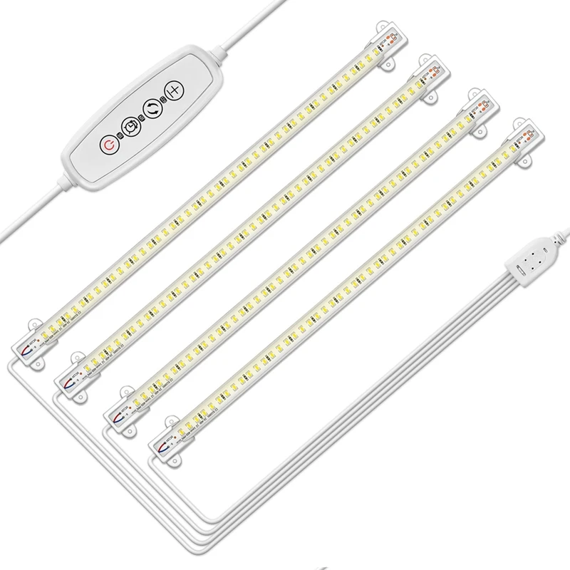

Led Grow Light Strips For Indoor Plants Waterproof Full Spectrum Plant Lights 40W For Hydroponics Succulent US Plug