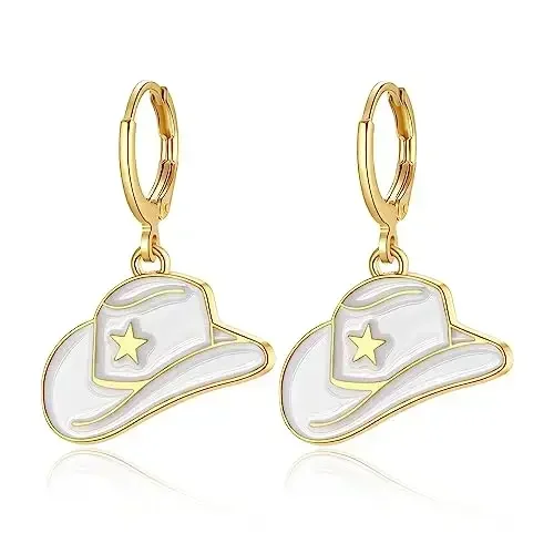 Винтажные розовые белые черные ботинки со звездами висячие серьги с английскими