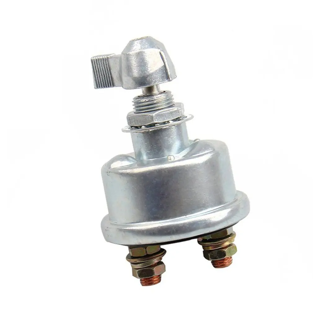 

125A переключатель отключения аккумулятора автомобиля лодки грузовика с гвоздиками M10 и релейным переключателем 12 В переключатель модифицир...