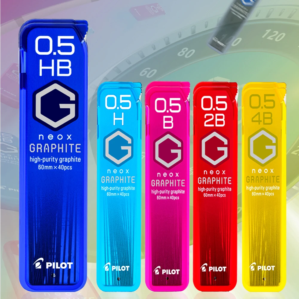 Refill Hrf-5g High Purity Graphite Pencil Lead 0.5mm 4h/3h/2h/h/hb/b/2b/3b/4b Lead