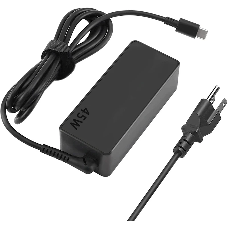 Зарядное устройство для ноутбука USB C 45 Вт Lenovo Chromebook 100E 300E S330 C330 Thinkpad Yoga L13 E14 E15 L14 L15