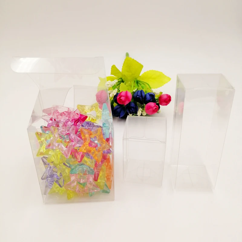 Clear Pvc Gift Box Packing Candy Christmas Wedding Gift Boxs For Jewelry Storage Boxes
