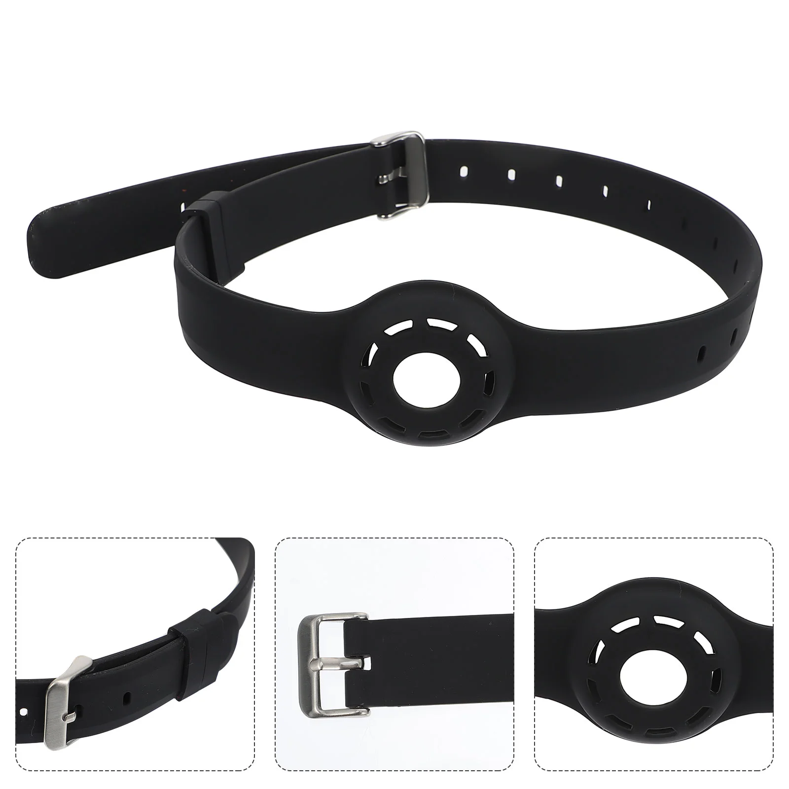 

1Pc Silicone Creative Durable Locator Protector Locator Protective Case Pet Collar Holder