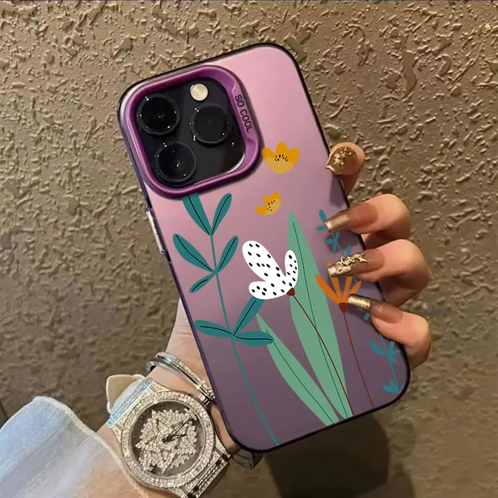 Серебряный IMD чехол для телефона Samsung Galaxy A15 A55 A54 A35 A33 A53 A14 A25 A34 A24 A23 Jump3 роскошный