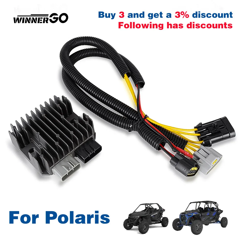 

UTV Voltage Regulator Rectifier for Polaris RZR 4 900 XP 900XP 1000XP XP1000 RZR4 Sportsman 570 2206367 4013247 4013904 4014029