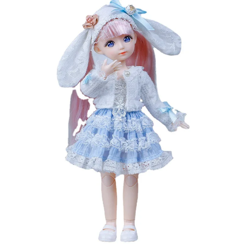 

23 Joints Fashion Anime BJD for Girl 32cm Full Set Doll Birthday Gift