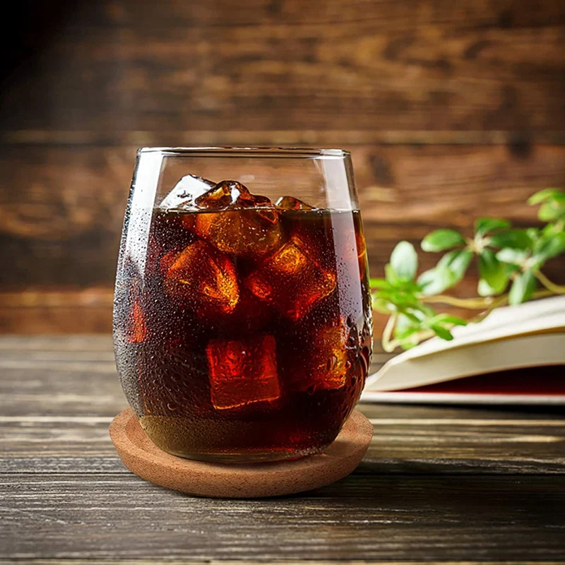 5 шт. подставки для напитков термостойкие водостойкие многоразовые натуральные