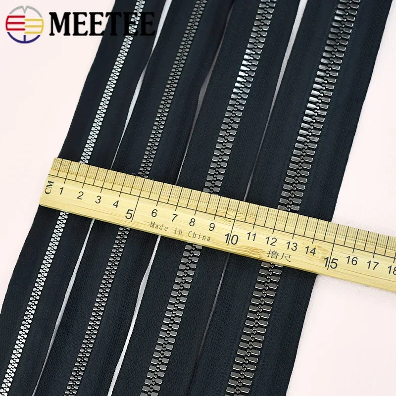 1-5M 3#5#8# 10# 15# Resin Zippers for Tent Extra Large Zipper Sewing Closures Zip Jacket Zips Coil Roll By The Meter Accessories