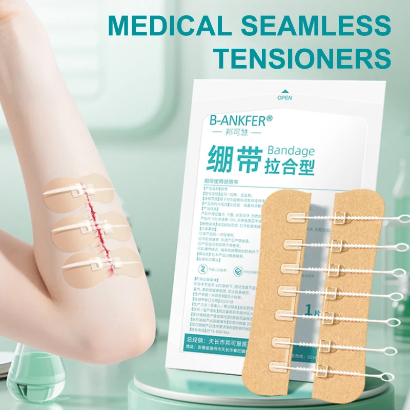 Emergency Wound Closure Zip Stitch Sutures Bandaids