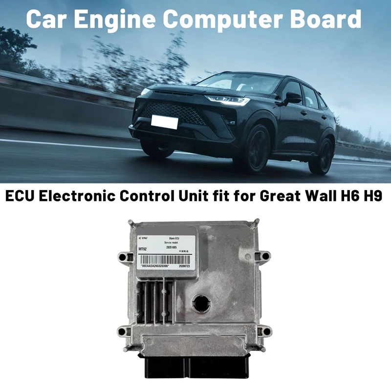 

28351885 28398723 MT92 автомобильный двигатель, компьютерная плата, электронный блок управления ECU, подходит для Great Wall H6 H9