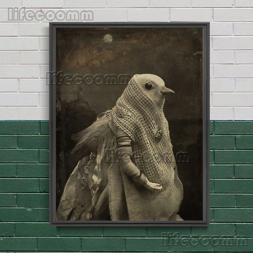 

Живопись "Ведьма и Ворон" на холсте