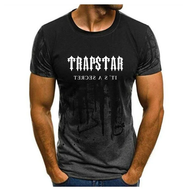

2022 New 4-color Splash ink printed 3DT T-shirts for adults, large size T-shirts for fashionable youth, short sleeves for men
