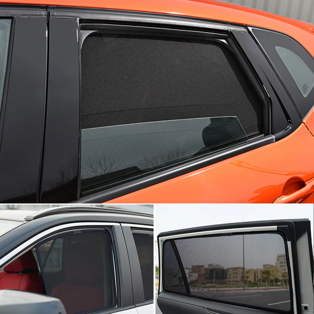

For BMW X4 G02 F98 2018-2023 Magnetic Car Sunshade Shield Front Windshield Blind Curtain Rear Baby Side Window Sun Shade Visor