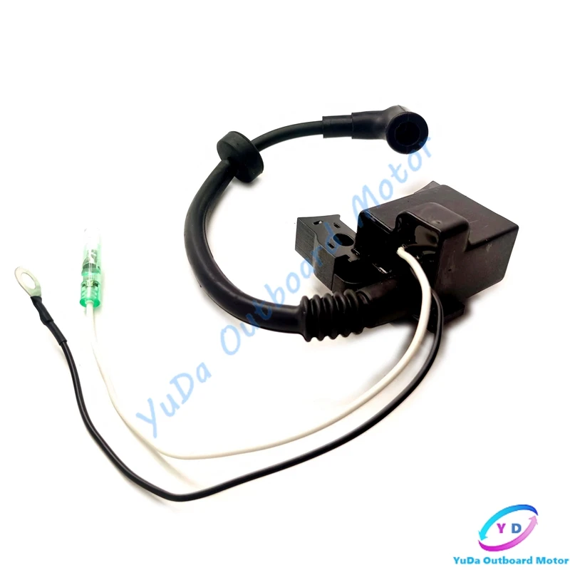 

6BV-85571 6BV-85571-01-00 Ignition Coil With CDI Unit For Yamaha 4T 4HP 6BV-85571-01 6BV855710100 Boat Engine Aftermarket Parts