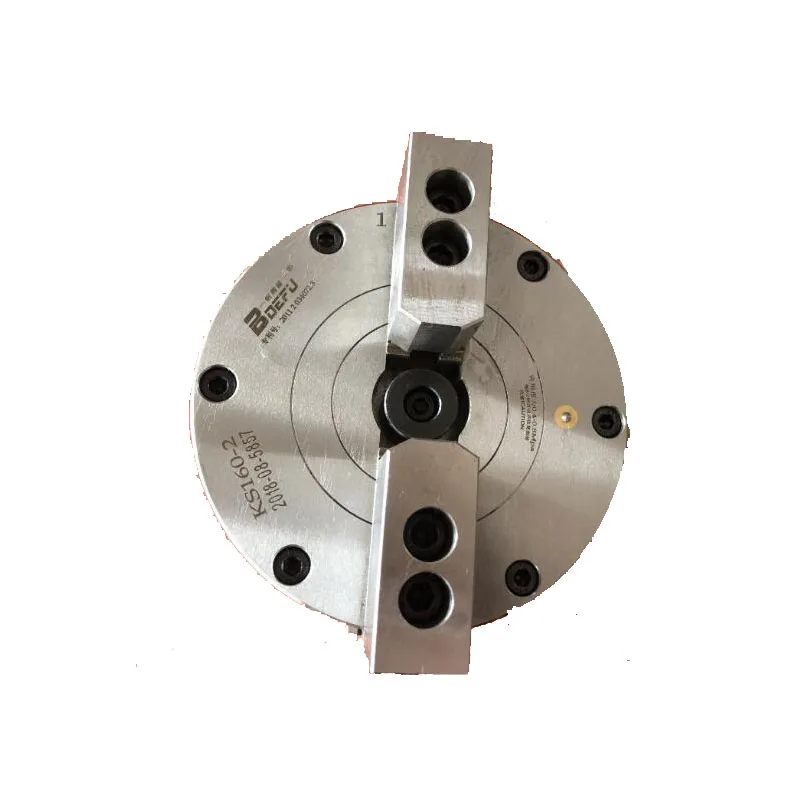 

2 jaw through-hole dynamic chuck steel body KS110-2/130/160/200/250/320/400