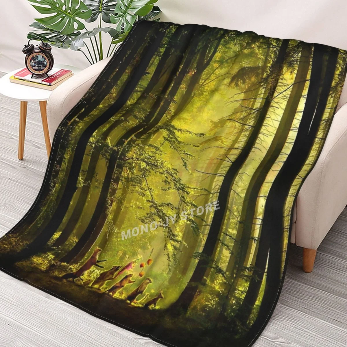 

The Secret Parade Throw Blanket Sherpa Blanket Bedding soft Blankets
