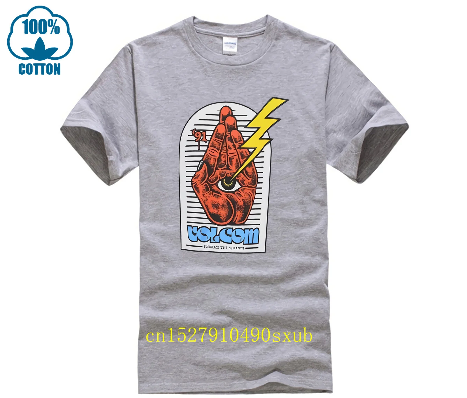 Белая футболка Volcom Eyedle Hands