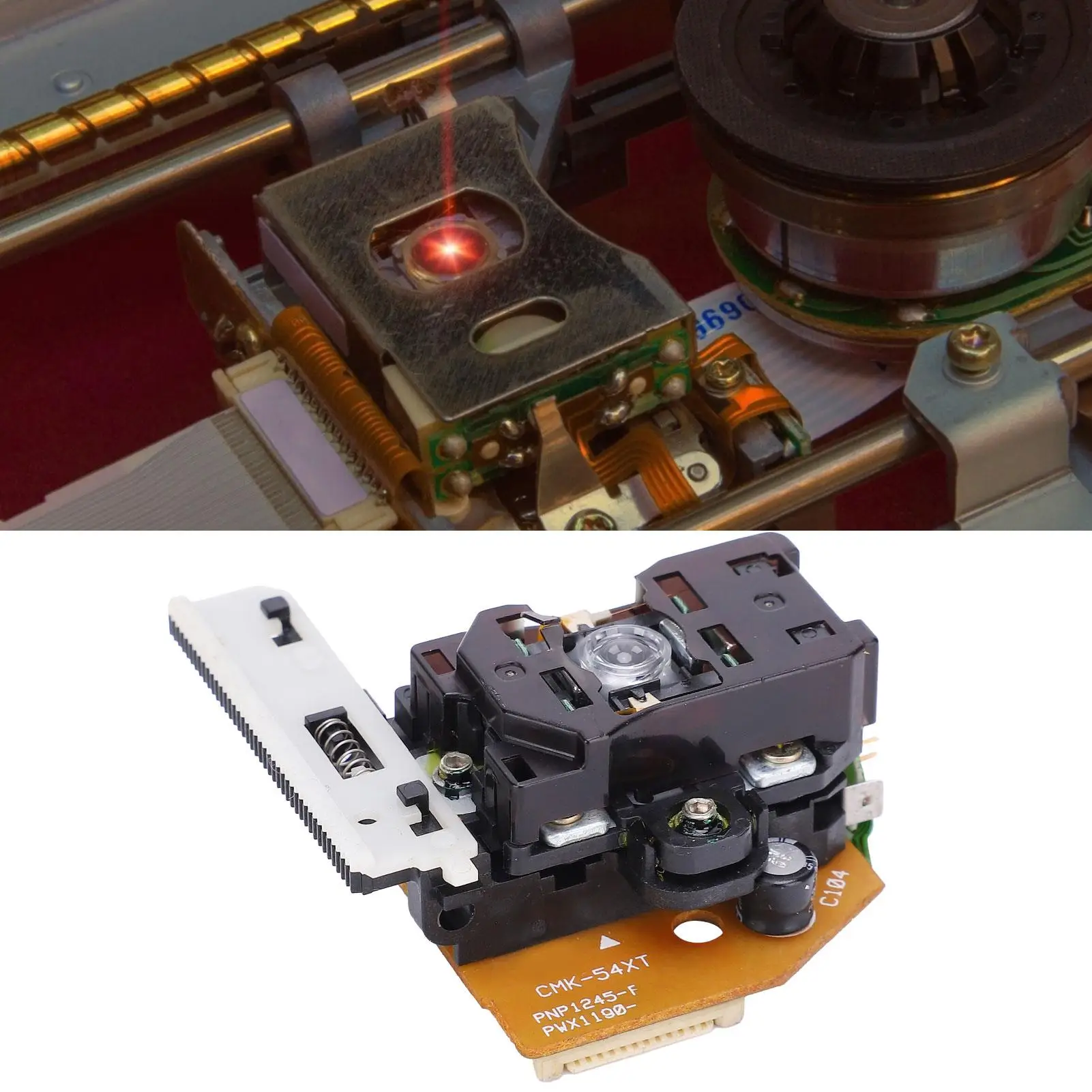 CMK-54XT Оригинальный разобранный проигрыватель компакт-дисков с откидной головкой