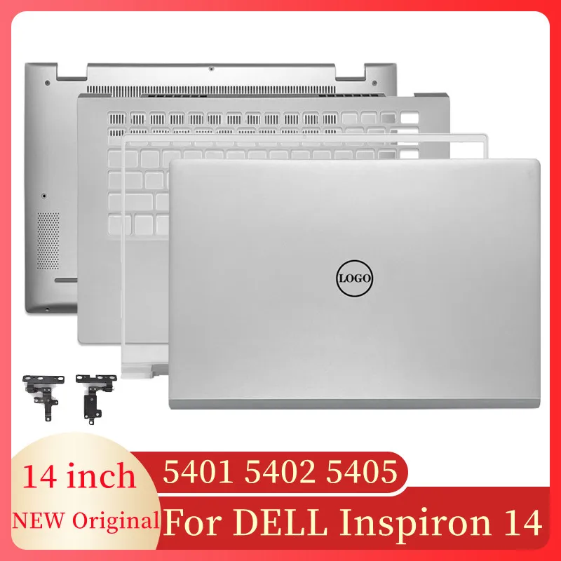 

Новинка, экран для ноутбуков DELL Inspiron 14 5401 5402 5405, задняя крышка ЖК-дисплея, передние петли, подставка для рук, Верхняя фотография, фотография ноутбука