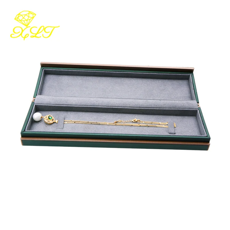 Green Octagonal Magnetic Jewelry Box Pendant Bracelet Set Box For Necklace Jewelry Packaging Jewelry Organizer Storage