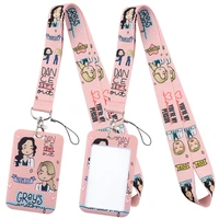 lb3056 greys anatomy neck strap lanyards for key id card gym cell phone strap usb badge holder rope doctor nurse accessories