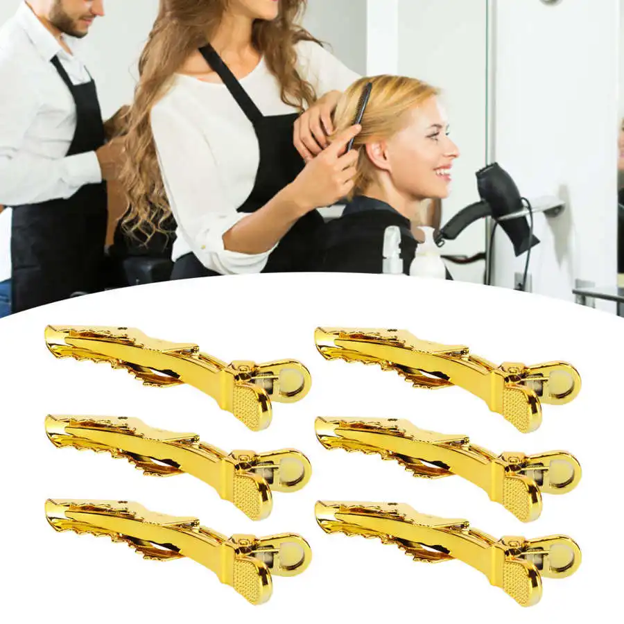 

Duckbill Clip Professional Hairdressing Salon Hairpins Hair Clip Hair Care Hair Clip Styling Tools for Home Salon