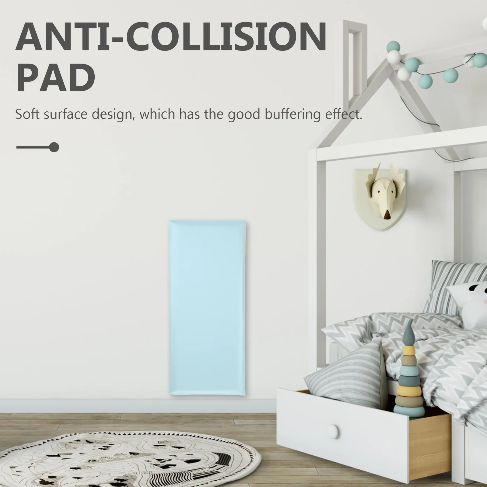 Наклейки на стену с защитой от столкновений мягкий декор матрас для кроватки
