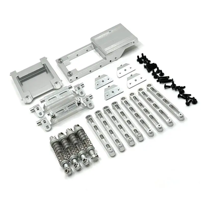 

1/12 Mn78 Remote Control Car Parts Kit Tie Rod Shock Absorber Rod Seat Shock Absorber Bracket Tail Boom Set