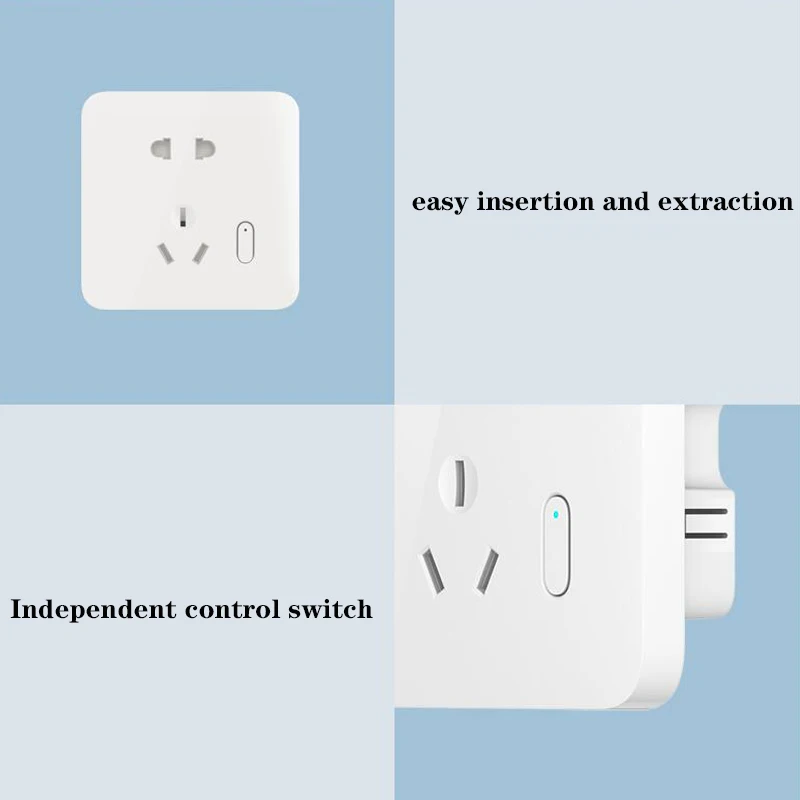 Умная домашняя розетка Xiaomi Mijia Usb-розетка с выключателем пять отверстий голосовое