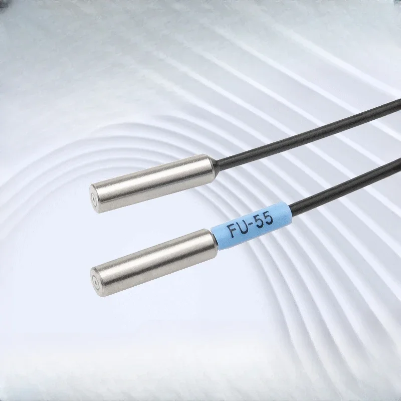 

6-pair reflection coaxial fiber optic sensor FU-55 fiber optic amplifier probe