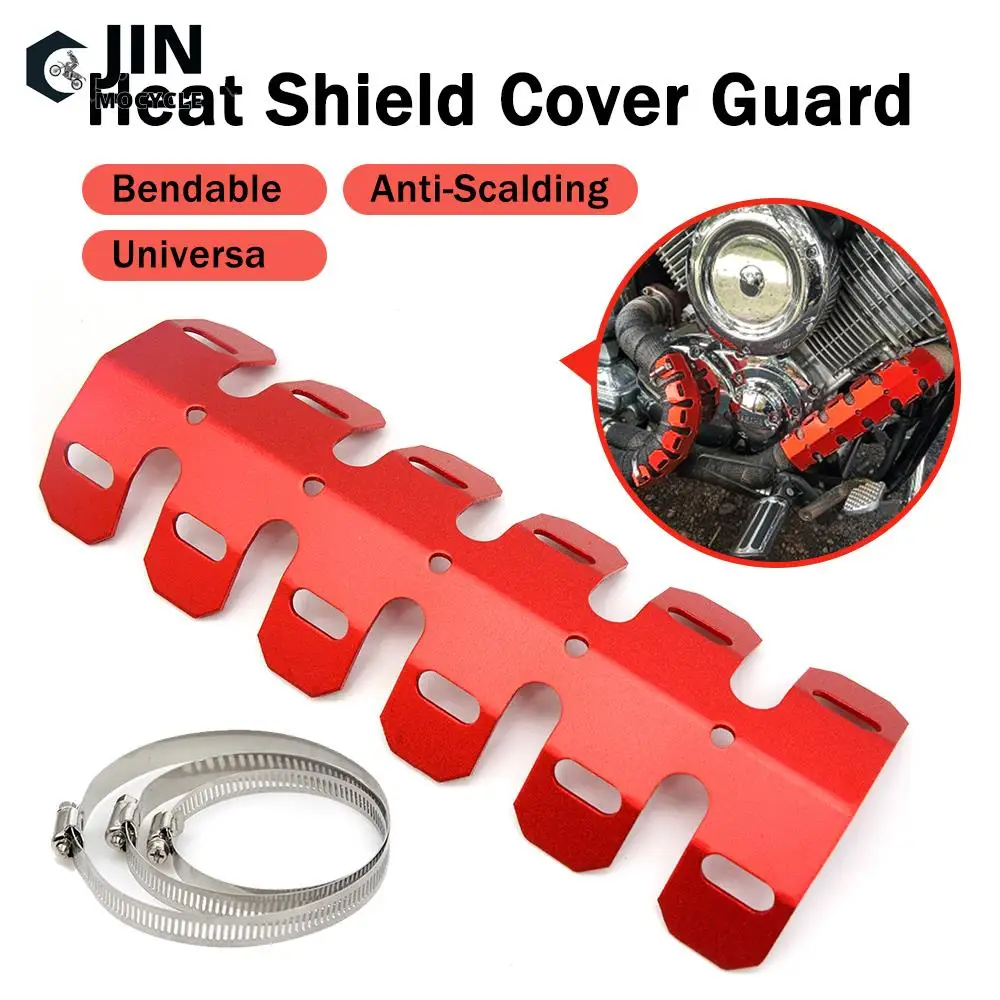 

For HONDA CRF 250 450 CRF150R/F CR450 R/X/RX CRF230F CRF250 R/X/L/M Exhaust Pipe Protector Heat Shield Cover Guard Anti-scalding