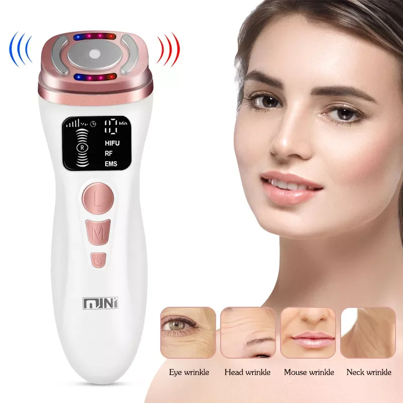 

Новый мини-аппарат HIFU RF, ультразвуковой массажер для лица, устройство для красоты, устройство для подтяжки и подтяжки кожи, продукт для уход...