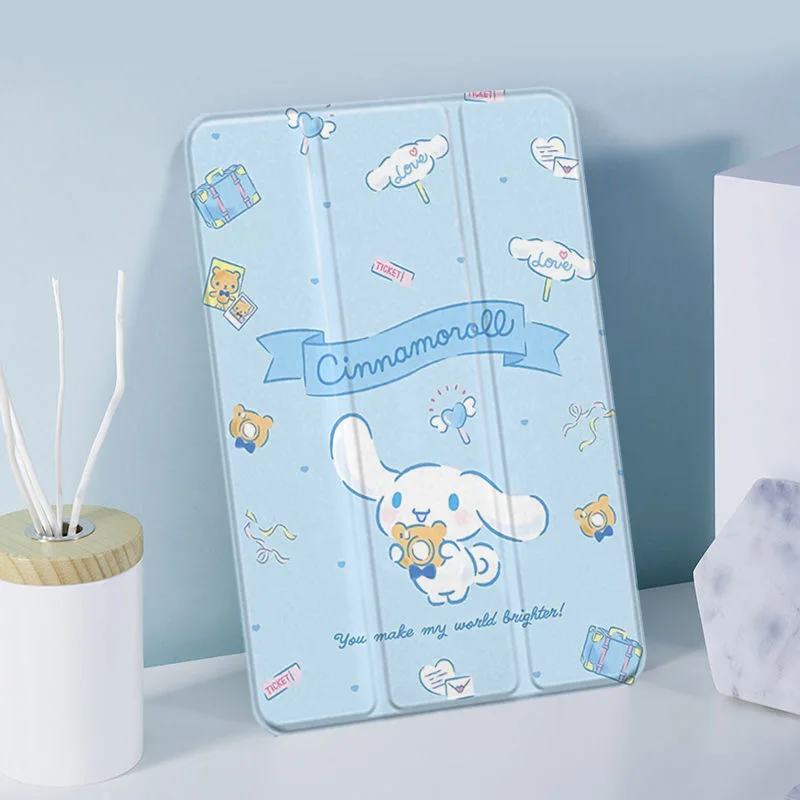 Sanrio Cinnamonroll iPad Air 2021 Чехол Air 4 силиконовый защитный чехол для iPad Pro Mini 6 10,2 дюйма 8 мультяшный Мягкий чехол Подарок