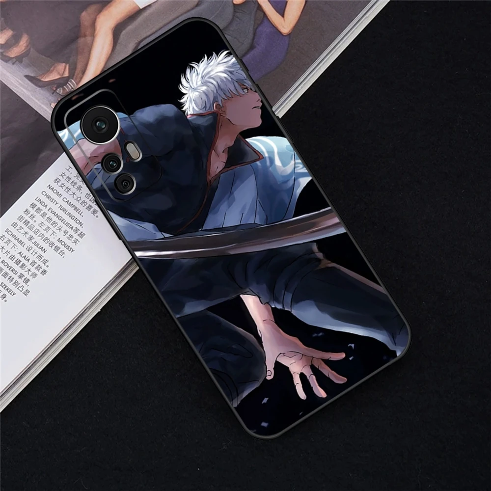 Cute Japan Anime GINTAMA Phone Case For Xiaomi 11T 13 11 10 12 12X 10T 13TPro 10S 10Pro Pro Lite Ulltra MIX4 CIVI Funda Back Cov