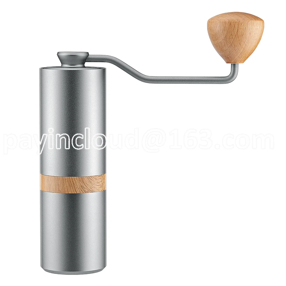 

Ручная кофемолка Icafilas, 5 ядер, портативная мельница из нержавеющей стали 420 с титановым покрытием, быстрая работа