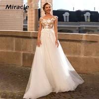 lovely a line wedding dress endearing scoop sleeveless bridal gown beauteous backless dresses decent lace vestido de novia