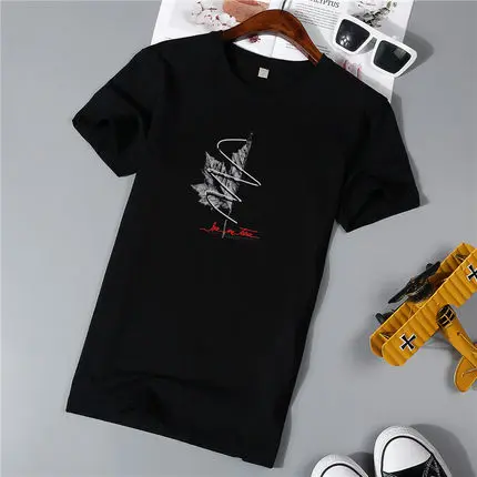 

Animal Regular Short Casual Shirt Short Sleeve T-shirt Women Cotton Spring/Autumn CN(Origin) O-Neck good quality