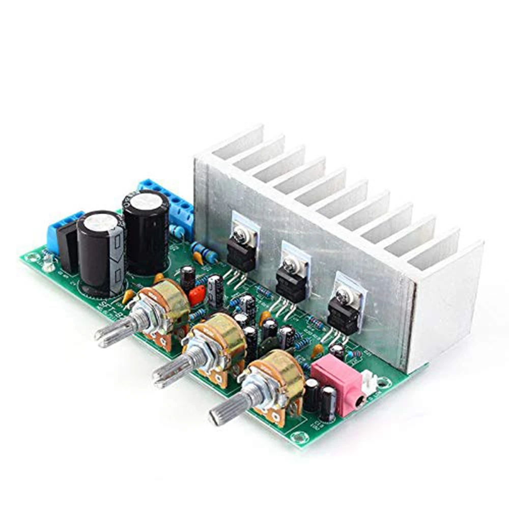 NE5532 2 1 Бас Сабвуфер аудио HiFi плата модуля TDA2050A + TDA2030A трехканальная питания 60 Вт |