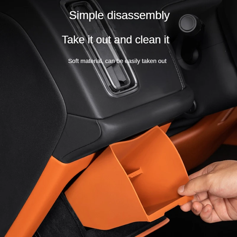 Для ведущих Lixiang 2022 2023 L7 L8 L9 Основной привод силиконовый ящик для хранения