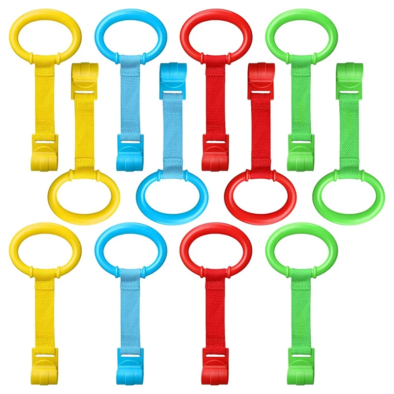 

Baby Pull Up Bar Baby Walking Assistant Safety Toddler Pull Up Rings Standing Ring Baby Walking Crib Hook
