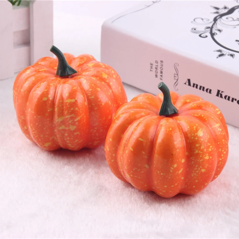 

Pumpkin Pumpkins Mini Simulation Fake Artificialsmall Home Party Photo Prop Decor Decorations