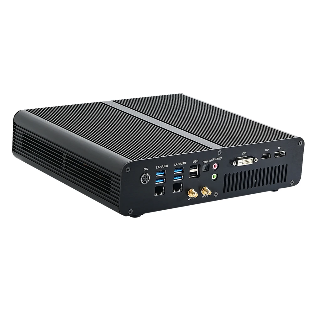 Мини-ПК 8K, игровой компьютер, HTPC,ABM23b,Intel Core I7 7700HQ/7820HK,Windows 11,GeForce 3G Graphic, 2LAN,DVI,DP,HDMI,TypeC, оптический