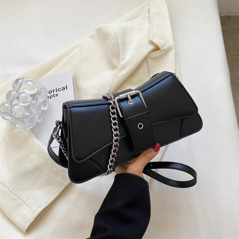 

2023 New Fashion Design Women's Chain Shoulder Bag High-end Diagonal Small Square Bag
