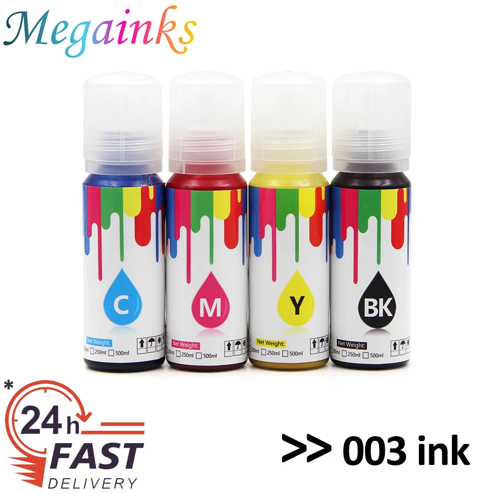 003 ET sublimation ink bottle For Epson Ecotank ET 2700 ET 2750 ET 3700 ET 4750 L1110 L3100 L3101 L3110 L3150 L5190 printer