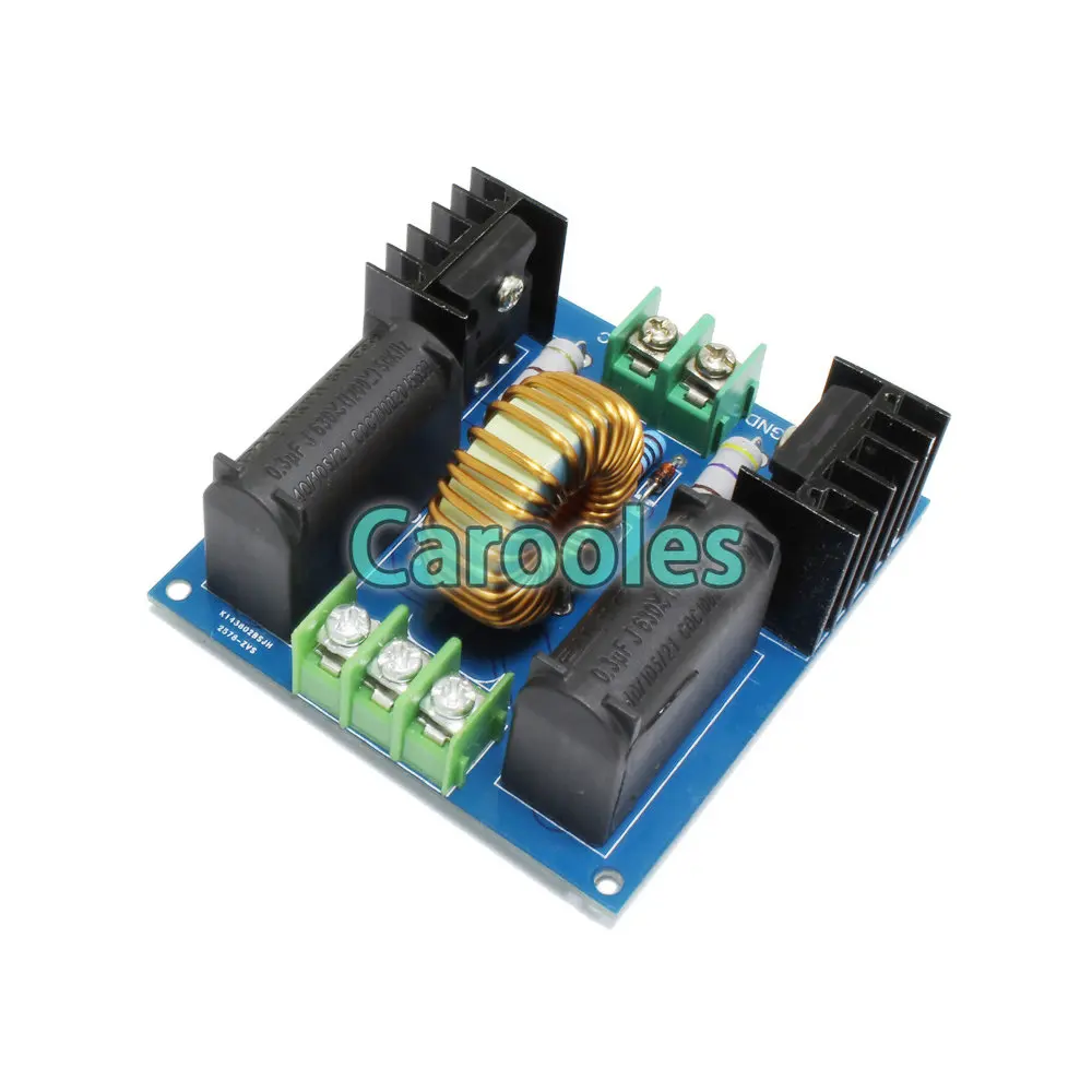 

Плата драйвера индукционного нагрева ZVS, плата печатной платы генератора высокого напряжения постоянного тока 12-30 в 30-50 кГц, модуль индукционной нагревательной платы