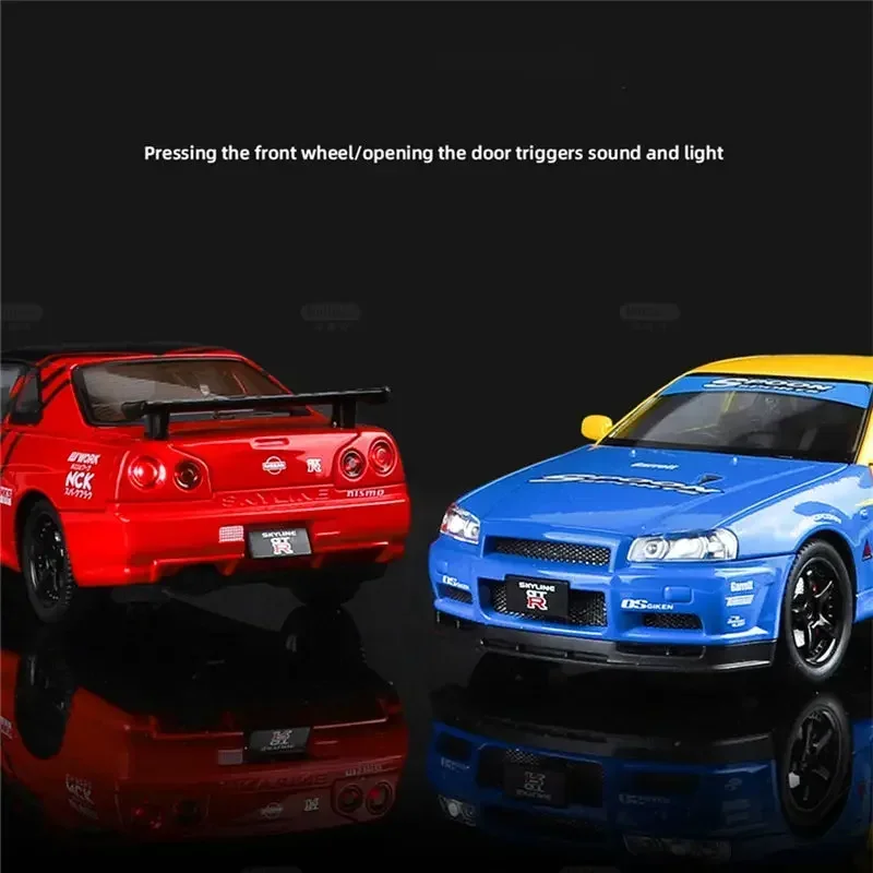 Maisto Nissan Skyline GTR R34 1:24