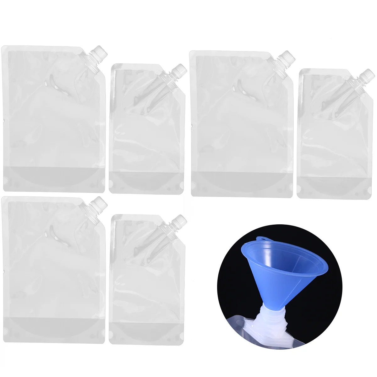 

Reusable Cruise Flasks Nozzle Bag Taste Bags Runner Flask Nozzle Bag 7Pcs