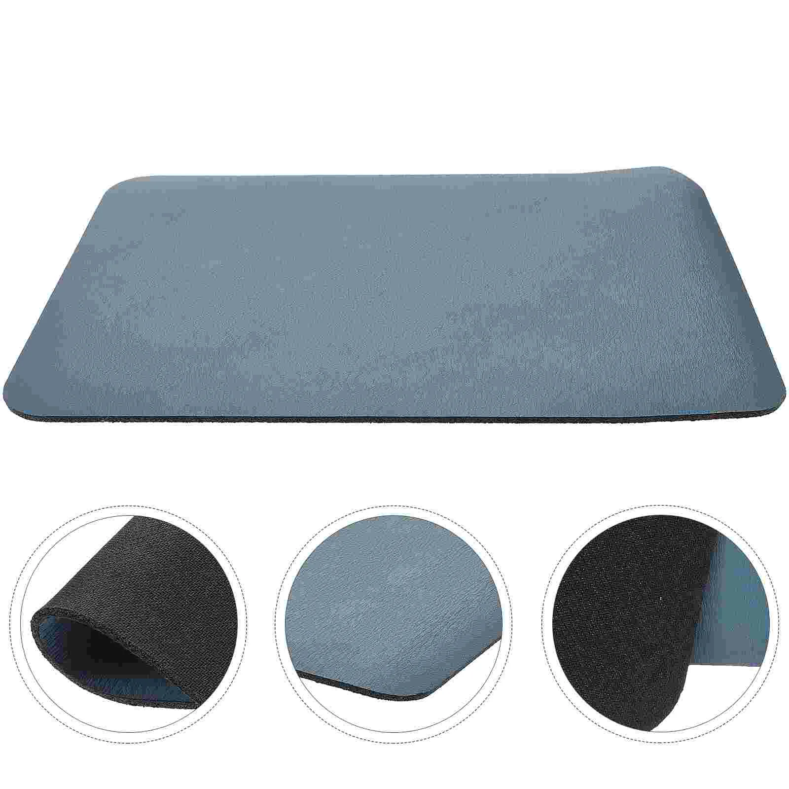 

Coffee Mat Placemat Mats Maker Pads Machine Countertop Espresso Pad Drain Kitchen Station Pvc Reusable Stain Bar Hide Anti